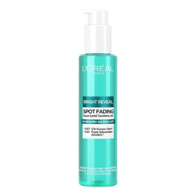 Loreal Paris Bright Reveal Cilt Kusuru İzi Karşıtı, Serum İçerikli Temizleme Jeli Niasinamid+Salisilik Asit 150ml - 1