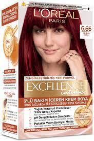 Loreal Paris Excellence Intense 6.66 Yoğun Kızıl - 1