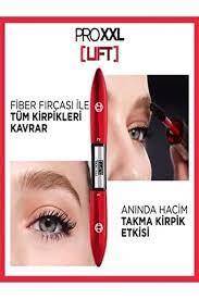 LOreal Paris Pro Xxl Lift Çift Taraflı Maskara - Kirpik Lifting Etkisi - 1