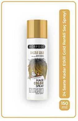 Morfose Dazzle Gold Hair Color Spray 150 Ml Kategori: Saç Boyası - 2