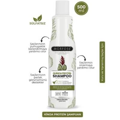Morfose Sulfatsız Kinoa Protein Şampuan 500 Ml - 1