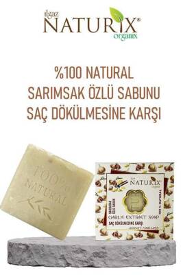 Naturix Kare Sarımsak Sabun 125 g - 1