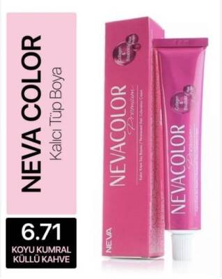 Neva Color 6.71 Koyu Kumral Küllü Kahve - 1