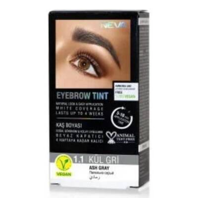 NevaEyebrow Tınt Kaş Boyası 15ml 1.1 Küllü Gri - 1