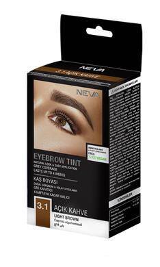NevaEyebrow Tınt Kaş Boyası 15ml 3.1 Açık Kahve - 1