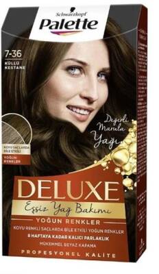 Palette Deluxe Saç Boyası Küllü Kestane 7-36 - 1