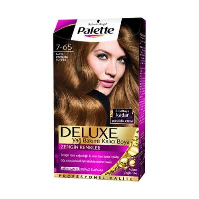 PaletteDeluxe 7-65 Altın Parıltılı Toffee - 1