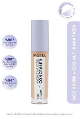 Pastel Eye Cream Hydrating Satin Concealer - Göz Kremi Göz Altı Kapatıcısı 63 Milkshake - 1