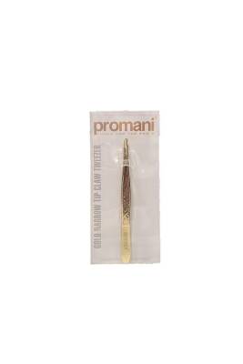 Promani Pr-919 Altın Düz Ince Uçlu Cımbız PR-919 - 1