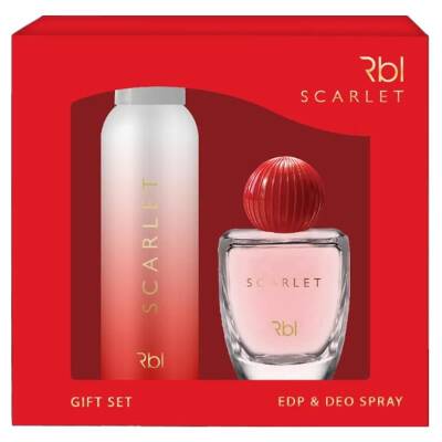 Rebul Scarlet Kadın Parfüm EDP 50 Ml + Deodorant 150 Ml - 1