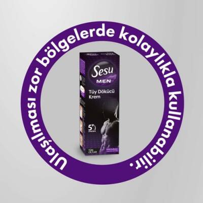 Sesu Tüy Dökücü Krem For Men 100 ml - 1