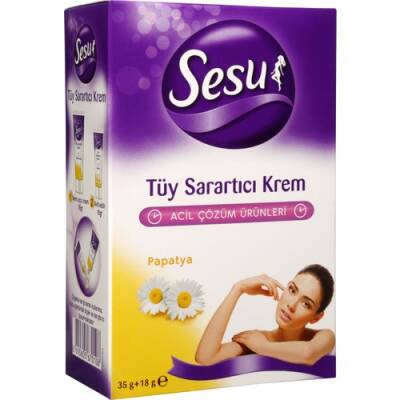 Sesu Tüy Sarartıcı Krem 35 18 gr 13325 - 1