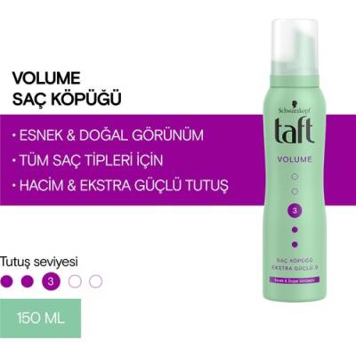 Taft True Volume Köpük 150 ml - 1