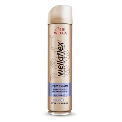 Wella Wellaflex 2nd Day Volume Extra Strong Hold Saç Spreyi - 250 ml - 1